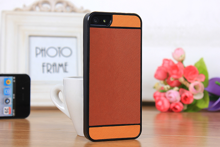 Multi color pu leather back cover case for iPhone5 (5)